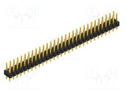 Connector: pin strips; pin header; male; PIN: 60; 2.54mm; THT; 2x30