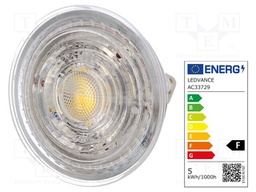 LED lamp; neutral white; GU5,3; 12VAC; 350lm; 3.8W; 36°; 4000K