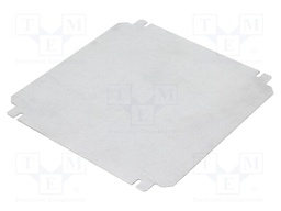 Mounting plate; galvanised steel; W: 300mm; L: 300mm; NSYSBM303012