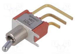 Switch: toggle; Pos: 2; SPDT; ON-ON; 2A/250VAC; 5A/28VDC; -30÷85°C