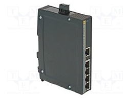 Industrial module: switch Ethernet; unmanaged; 9÷60VDC; RJ45