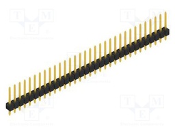 Connector: pin strips; pin header; male; PIN: 32; 2.54mm; THT; 1x32