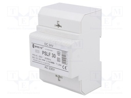 Power supply: transformer type; non-stabilised; 18W; 24VDC; 0.75A