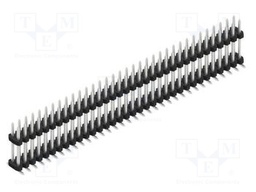 Connector: pin strips; pin header; male; PIN: 68; 2mm; SMT; 2x34