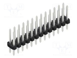 Connector: pin strips; pin header; male; PIN: 26; 2mm; THT; 2x13