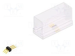 Connector: pin strips; pin header; male; PIN: 3; 1.27mm; SMT; 1x3