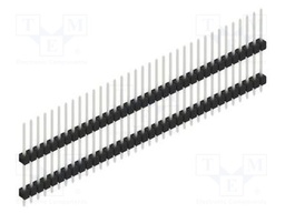 Connector: pin strips; pin header; male; PIN: 35; 2.54mm; THT; 1x35