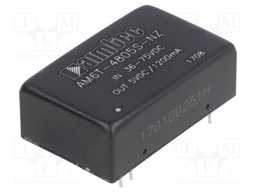 Converter: DC/DC; 6W; Uin: 36÷75V; 5VDC; Iout: 1.2A; DIP24; 14g