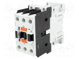 Contactor: 3-pole; NO x3; 24VDC; 32A; DIN; BF; screw terminals; 690V