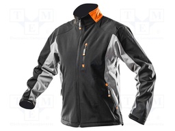 Work jacket; Size: 48,S; grey-black; OUTDOOR; waterproof