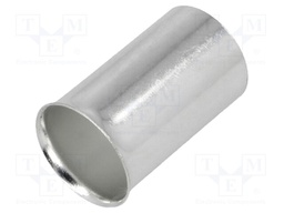 Bootlace ferrule; non-insulated; copper; 120mm2; 30mm; tinned