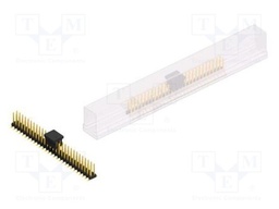 Connector: pin strips; pin header; male; PIN: 56; 2mm; SMT; 2x28