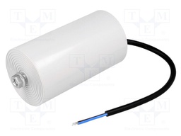 Capacitor: motors, run; 100uF; 450V; Ø65x120mm; -25÷70°C; ±10%