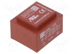 Transformer: encapsulated; 3.2VA; 230VAC; 24V; 24V; 67mA; 67mA