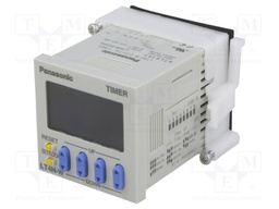 Timer; Range: 0,01s÷9999h; SPDT; 12÷24VDC; on panel; 45x45mm