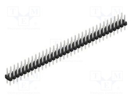 Connector: pin strips; pin header; male; PIN: 66; 2mm; THT; 2x33