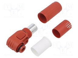 Connector: DC supply; plug; ES-150A; PIN: 1; for cable; crimped