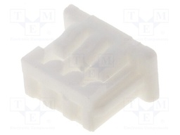 Plug; wire-board; female; PicoBlade; 1.25mm; PIN: 3; w/o contacts