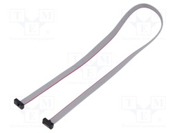 Ribbon cable with IDC connectors; Tape ph: 0.64mm; 398.78mm