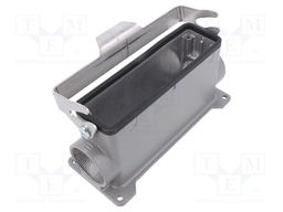 Enclosure: for rectangular connectors; Han B; size L32B; M40