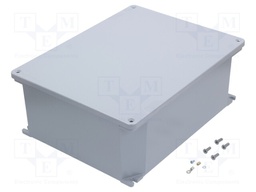 Enclosure: multipurpose; X: 315mm; Y: 410mm; Z: 150mm; APV; aluminium