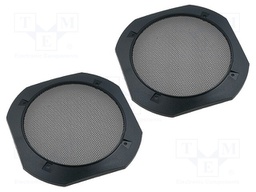 Loudspeaker grille; 165mm; metal