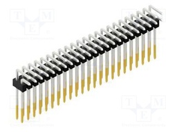 Connector: pin strips; pin header; male; PIN: 46; 2.54mm; THT; 2x23