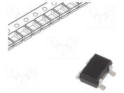 Transistor: NPN; bipolar; RF; 4.5V; 25mA; 75mW; SOT343