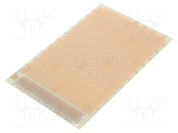Board: universal; single sided,prototyping; W: 100mm; L: 160mm