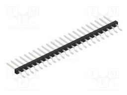 Connector: pin strips; pin header; male; PIN: 23; 2mm; SMT; 1x23
