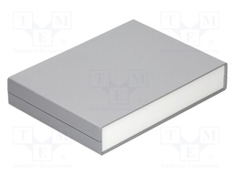 Enclosure: with panel; X: 225mm; Y: 165mm; Z: 40mm; ABS; dark grey