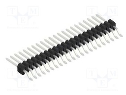 Connector: pin strips; pin header; male; PIN: 22; 1.27mm; SMT; 1x22