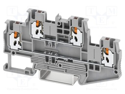 Splice terminal: rail; XT; PA; 0.25÷1.5mm2; ways: 2; terminals: 4