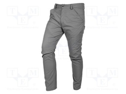Dungarees; Size: XXL; grey; OUTDOOR; slim; 185g/m2