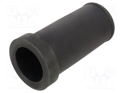 Grommet; caoutchouc; L: 100mm; -20÷80°C; Øcable: 35mm; black