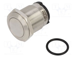 Switch: vandal resistant; Pos: 2; SPST; 10A/24VDC; IP65; OFF-ON