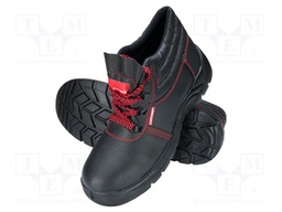 Boots; Size: 47; black; leather; bad weather,slip; without toecap