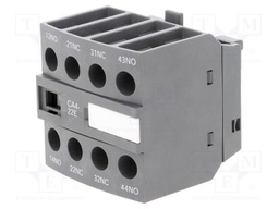 Auxiliary contacts; Series: AF; Leads: screw terminals