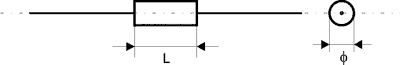 Inductor: axial; THT; 6.8uH; 175mA; 1.2Ω; Ø2.8x4mm