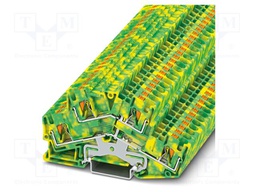 Splice terminal: rail; PTS; PA; terminals: 4; W: 6.2mm; H: 96mm