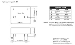 Converter: DC/DC; 10W; Uin: 36÷75V; 5VDC; Iout: 2000mA; DIP24; 14g
