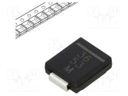 Schottky Rectifier, 60 V, 3 A, Single, DO-214AB (SMC), 2 Pins, 740 mV