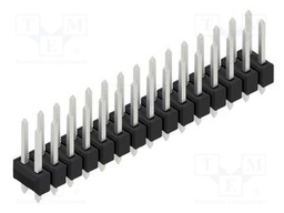 Connector: pin strips; pin header; male; PIN: 30; 2.54mm; THT; 2x15
