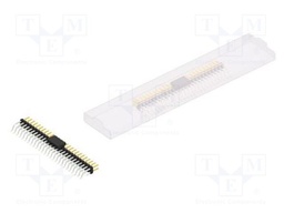 Connector: pin strips; pin header; male; PIN: 52; 2mm; SMT; 2x26