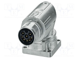 Connector: M17; socket; M17 PRO; PIN: 8; 60V; 8A; IP67; crimped
