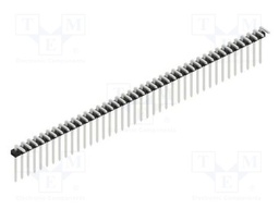 Connector: pin strips; pin header; male; PIN: 40; 2mm; THT; 1x40