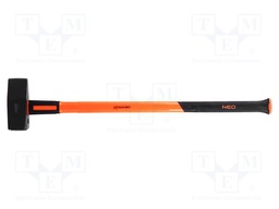 Hammer; stonemason; 4kg; fiberglass