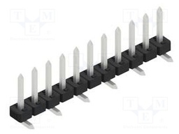 Connector: pin strips; pin header; male; PIN: 11; 2mm; SMT; 1x11