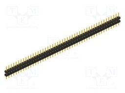 Connector: pin strips; pin header; male; PIN: 47; 2mm; THT; 1x47
