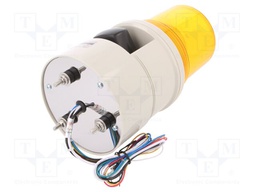 Signaller: lighting-sound; 24VDC; siren,rotating light; IP54